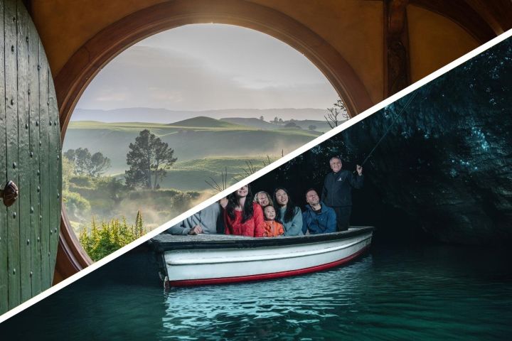 Waitomo Caves & Hobbiton Tour from Auckland image
