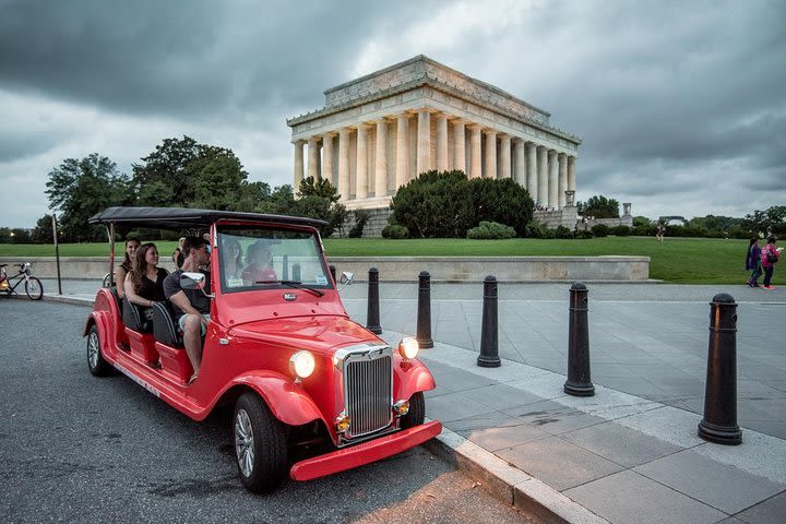 Washington DC by Moonlight Electric Cart Tour image