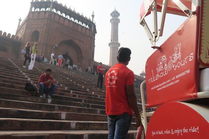 Private Rickshaw Tour of Old Delhi image