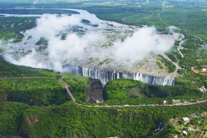 Victoria Falls: Scenic Day Tour, Lunch and Helicopter Flight image