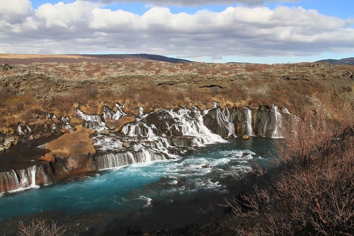 Ice Cave, Krauma Spa & Northern Light Hunt / Midnight Sun / guided private tour image