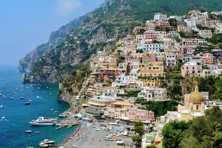 Pompeii, Amalfi Coast and Positano Guided Day Trip from Rome image