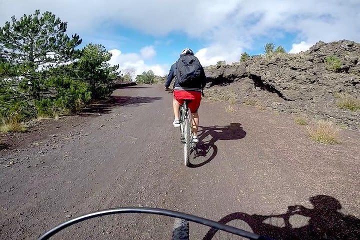 5-Hour Mount Etna Mountain Biking Private Tour from Catania image