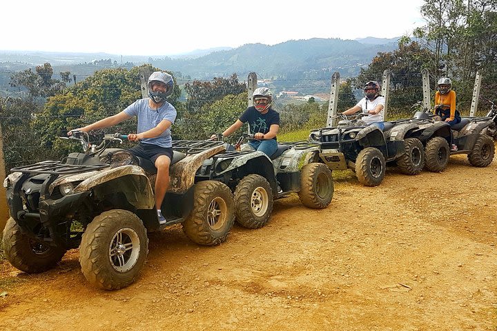 3 Element Tour - ATV 1hr + PARAGLIDING + RAFTING 3hr from MEDELLIN image