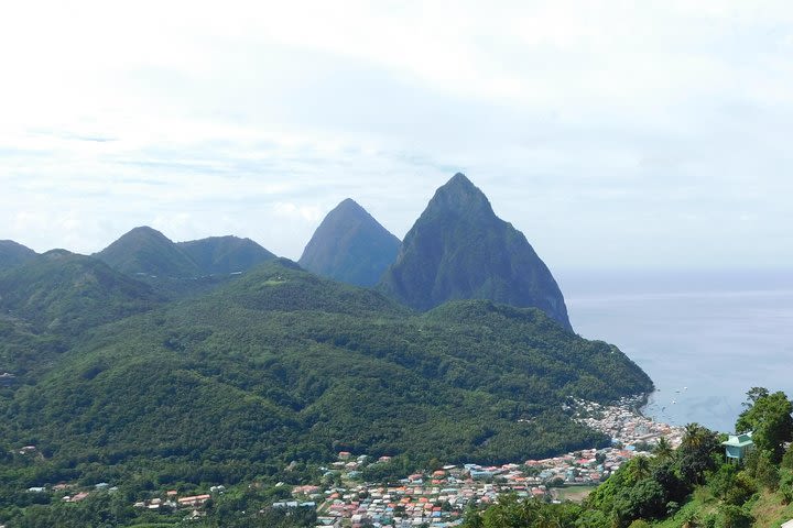 St Lucia Castries to Pitons Tour image