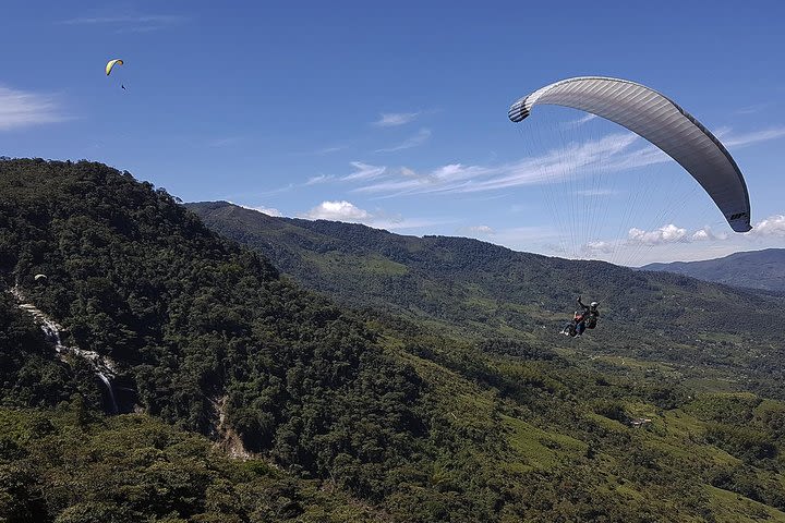 GUATAPE and PARAGLIDING over giant waterfalls private tour from MEDELLIN image