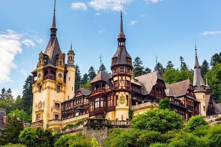 One Day Private Tour to Peles and Dracula Castles PLUS Brasov City image