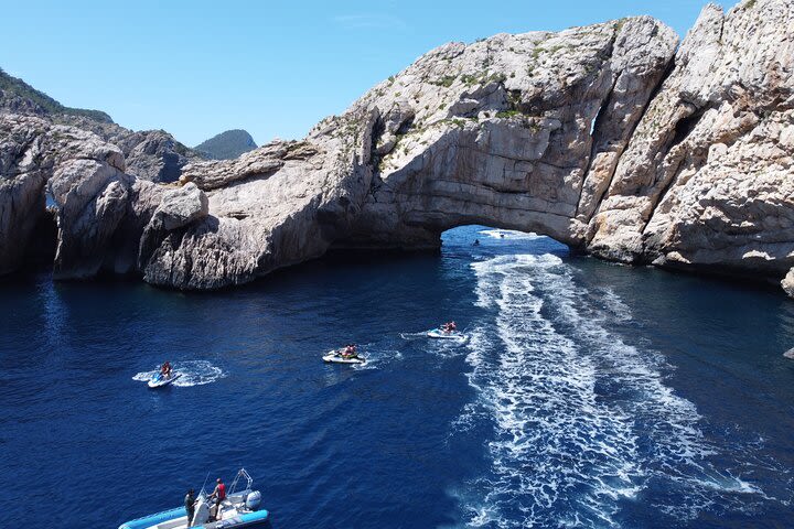 Jet ski tour from San Antonio (Ibiza) to Margaritas Islands image