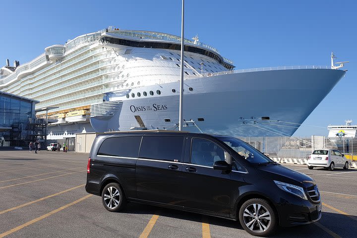  Private transfer to/from Civitavecchia port 139 euro/van Mercedes V class 7 pax image