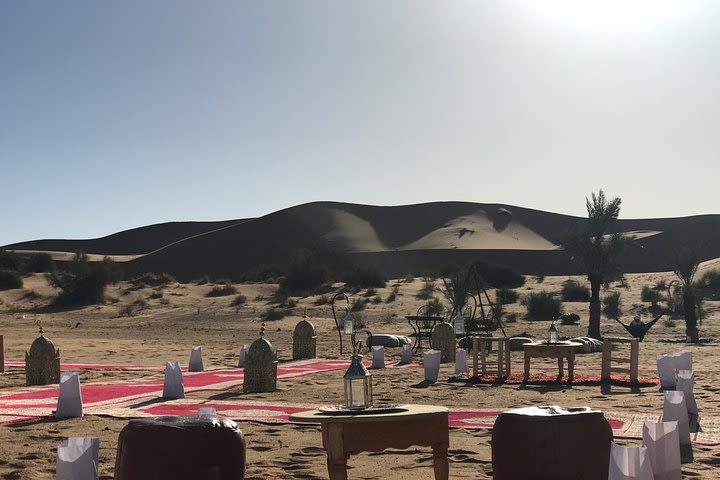 2 DAY and 1 NIGHT in LUXURIOUS DESERT CAMP with CAMEL RIDE IN THE SAHARA DESERT image