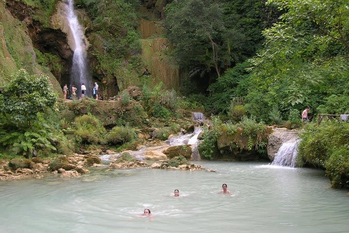 Private tour to Kuang Si Waterfalls including Lunch at nice falls image