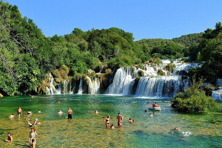 Krka Waterfalls National Park Shared Transfer from Split image