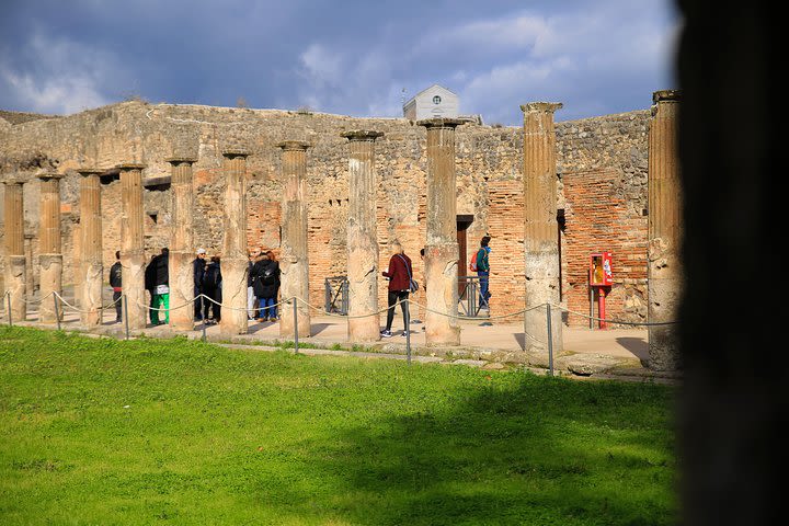 Small group guided tour skips the line in the archaeological site of Pompeii image