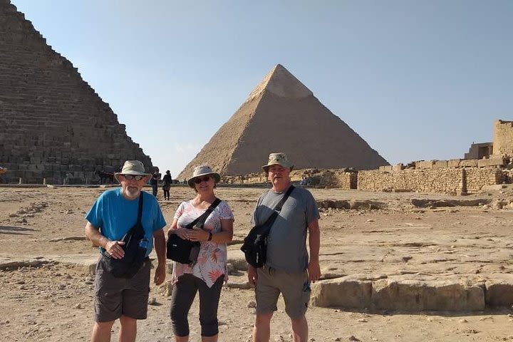 Pyramids of Giza and Great Sphinx: Private Half-Day Tour with 30 Mins Camel Ride image