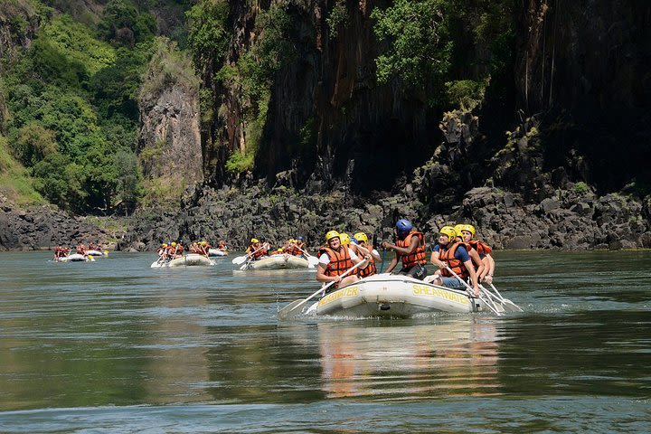 White Water Rafting in Zambezi River with Lunch image