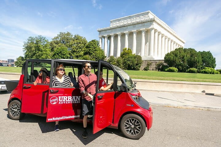 DC Monuments and Capitol Hill Tour by Electric Cart image