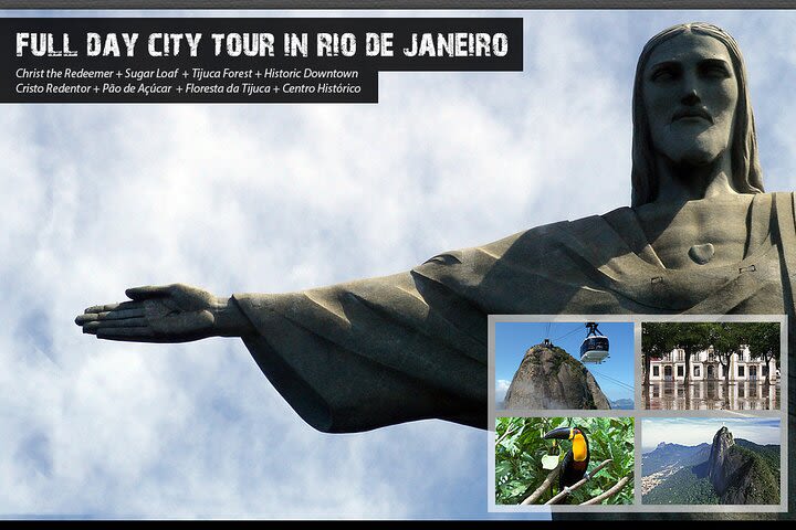 Christ Statue + Sugar Loaf + Tijuca Forest + Historic Downtown image