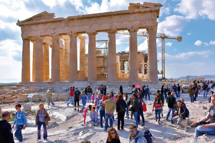 The Acropolis, Athens Walking City Tour and Acropolis Museum image