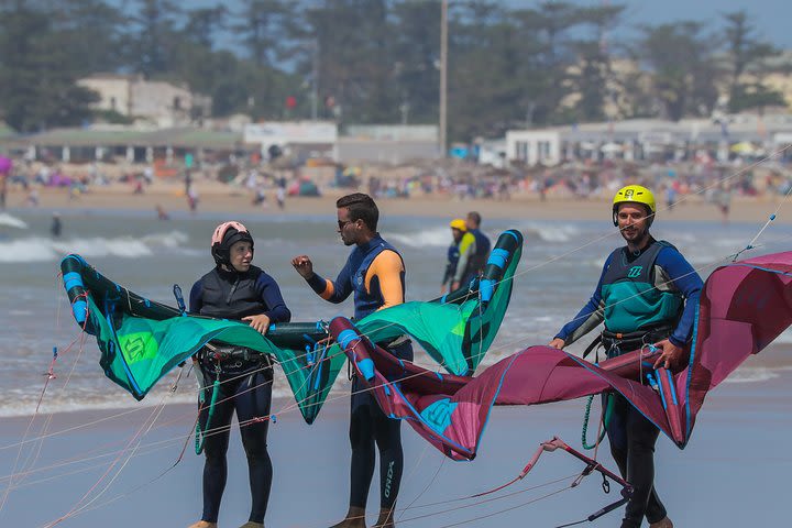 Kitesurf Lesson Semi Private - 2 People with 1 Instructor in Essaouira image