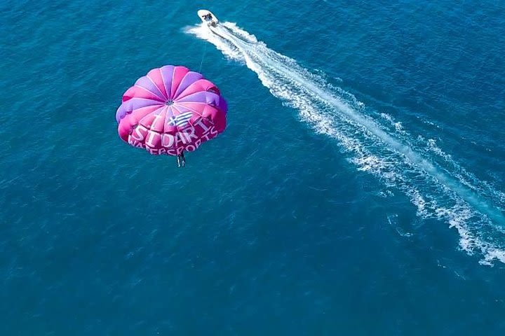 Double Paragliding Ride Experience at Megali Beach  image