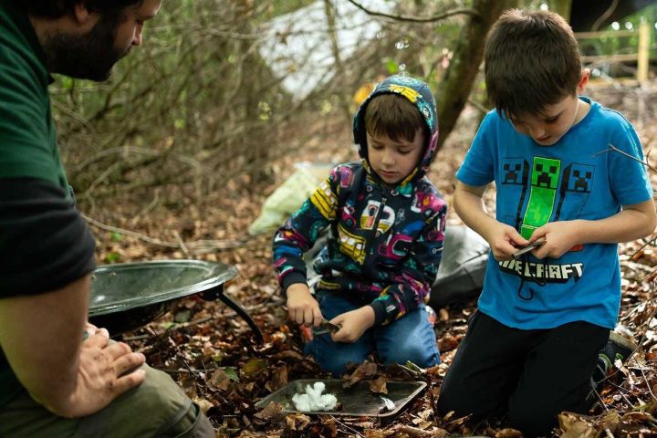 Muddy Tots Go Wild Forest School image