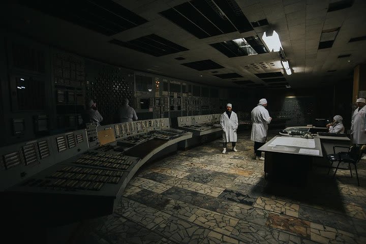 Chernobyl Power Plant and Pripyat 2-Day Tour with Hotel, Train and Liquidator  image