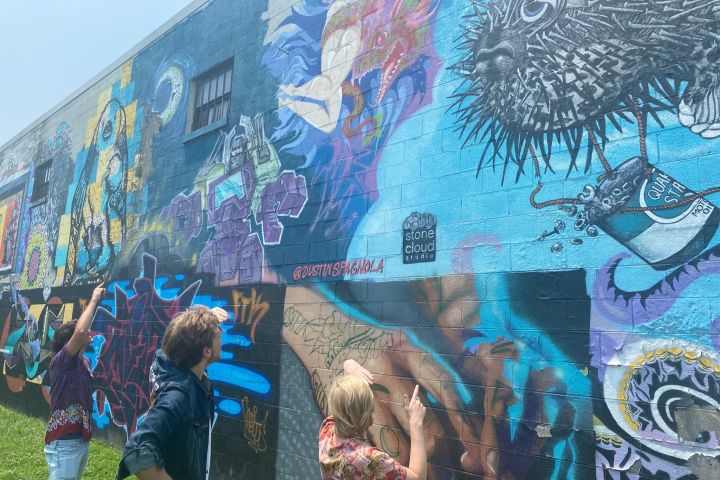 Street Art Gems of Foundy Street in the River Arts District  image