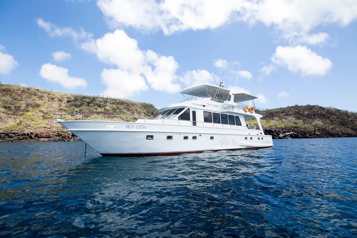 North Seymour island & Bachas Beach on board of Sea Lion Yacht (daily tour) image