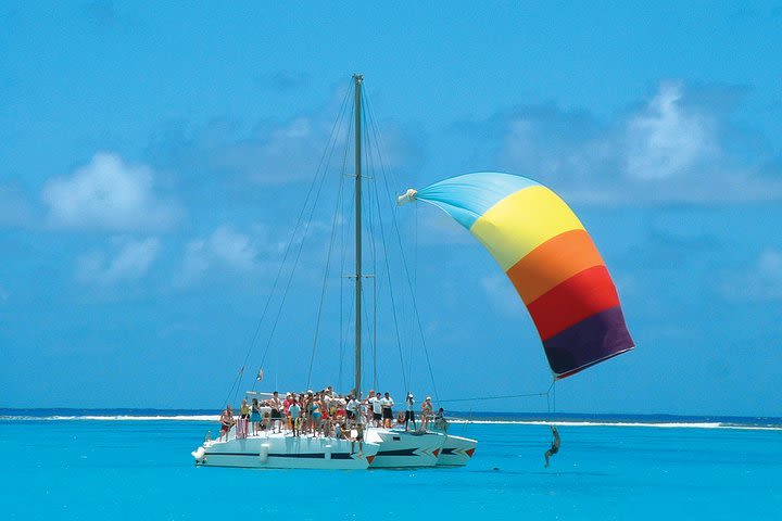 Catamaran Cruise with Lunch and Open Bar from Riviera Maya image