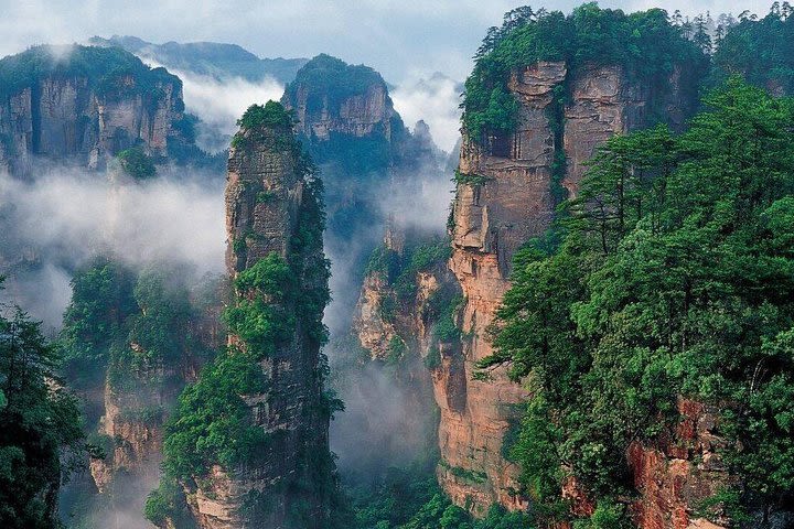 3 Day Zhangjiajie Full-View Tour-Mt.Avatar+Tianmen+Glass Bridge+Cave+Lake image