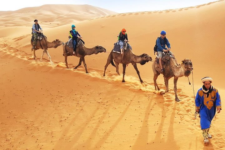 Merzouga Camel Trekking & Overnight in a Luxury Desert Camp image