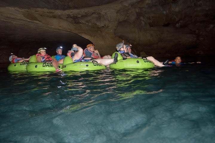 Altun Ha Temple Zip Line Cave Tube image