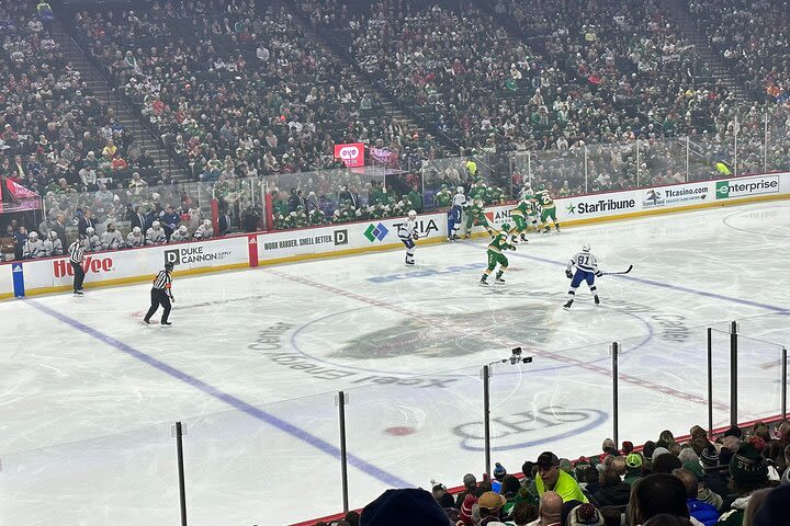 Minnesota Wild Ice Hockey Game at Xcel Energy Center image