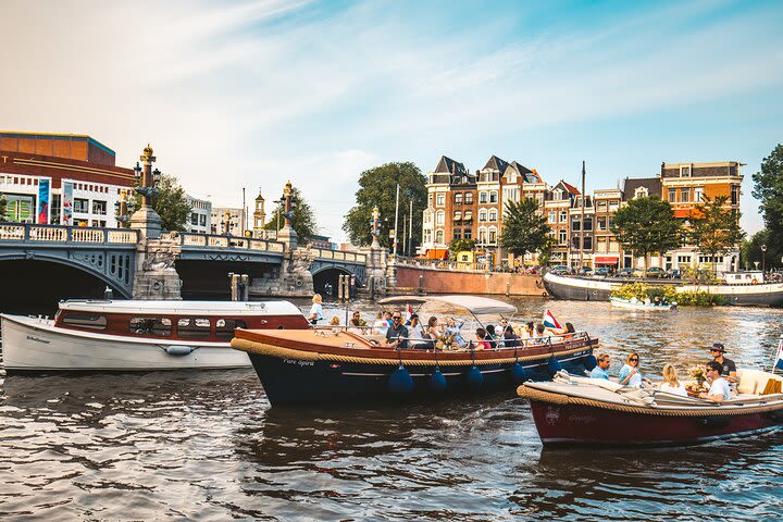 Small Group Tour - Highlights of Amsterdam Canal Cruise - Inc. Welcome Drink image