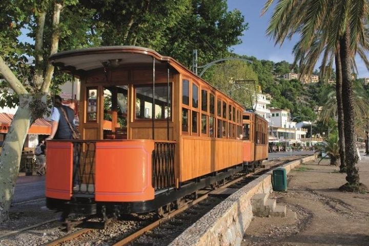 Mallorca Full-Day Train, Tram & Boat Tour image