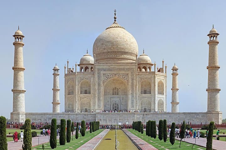 Private Taj Mahal Tour From Delhi By toy Train With Lunch  image