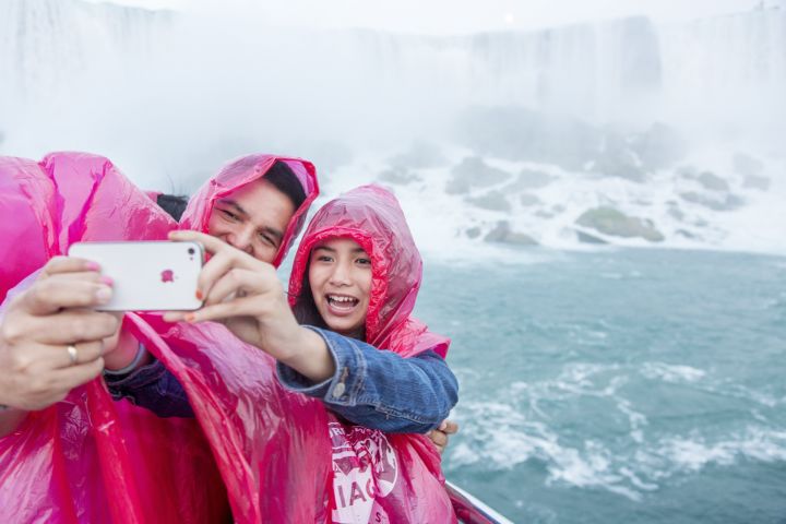 Exclusive First on the Boat Niagara Falls Tour & Journey Behind the Falls image