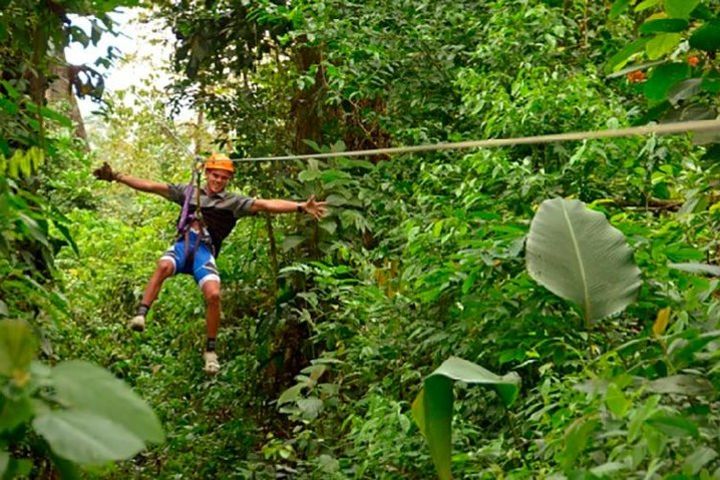 Arenal COMBO Whitewater Rafting Balsa Class 2-3 and Zip Line image