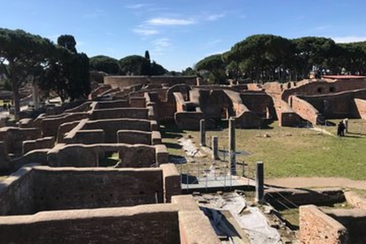 Private tour of Ostia, the ancient city harbor, by van with a PhD archaeologist image