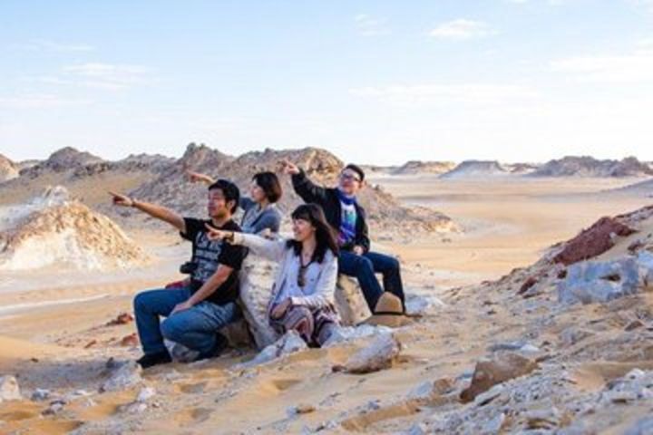 Camping in the White & Black Deserts (Bahariya Oasis) & Cairo Private transfer  image