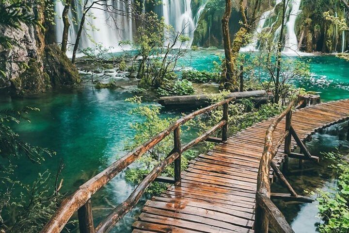 Plitvice Lakes Tour with Swimming on Rastoke Waterfalls image