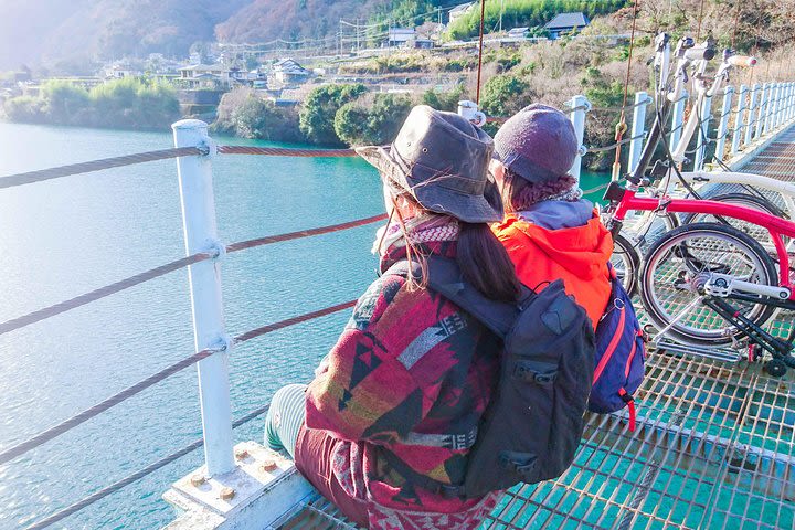 Ikeda Reservoir Brompton Bicycle Tour image