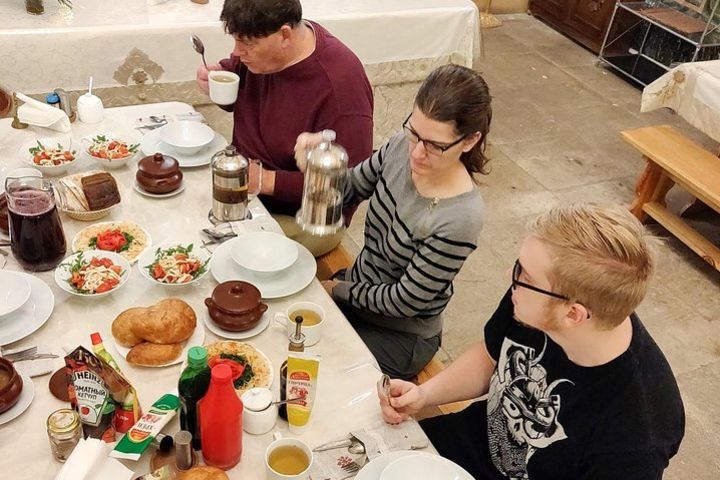 Night and Dinner at the Russian Monastery image