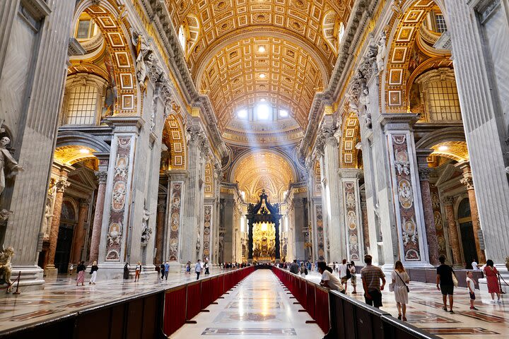 Tour of St Peter's Basilica with Dome Climb and Grottoes in a Small Group  image