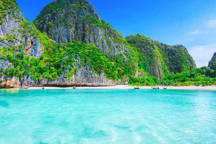 Phi Phi & Bamboo Island Tours by Speed boat - Snorkeling, Swimming Tours image