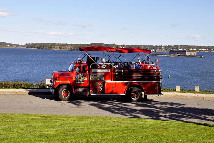 Private Vintage Fire Truck Sightseeing Tour of Portland Maine (Min-2 pax) image