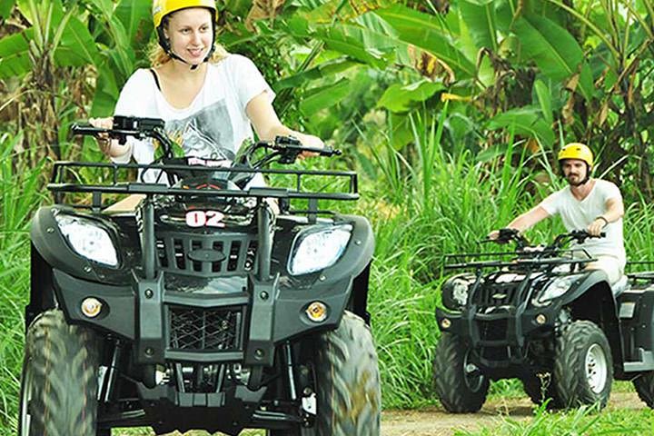 Full Day Ubud Amazing Adventure - Ayung Whitewater Rafting & ATV Single Ride  image