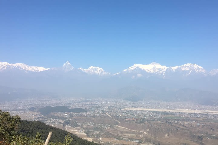 Sarangkot sunrise tour over Mt. Annapurna range  image