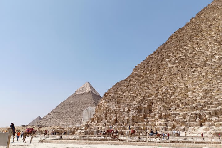 Memphis,sakkara,Dahsure,Giza pyramids,and camel ride from15USD  image