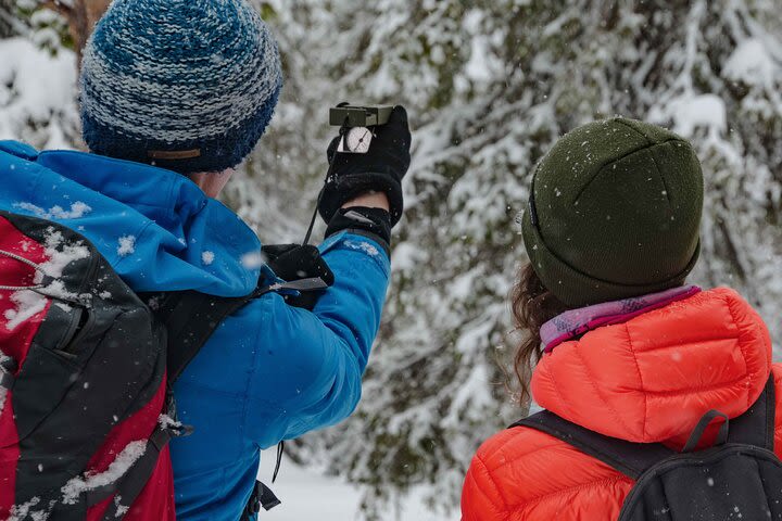 Snowshoeing Adventure with Ice-Fishing, Fire and Survival image